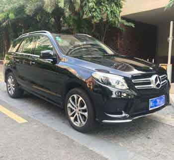 奔馳GLE320無法熄火，儀表